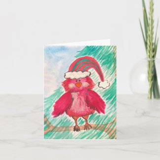 Noel Redbird Card