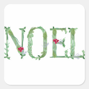 Noel Square Sticker