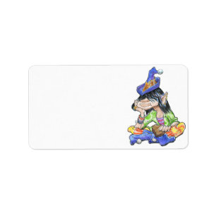 Noel, the Hippie Elf Label