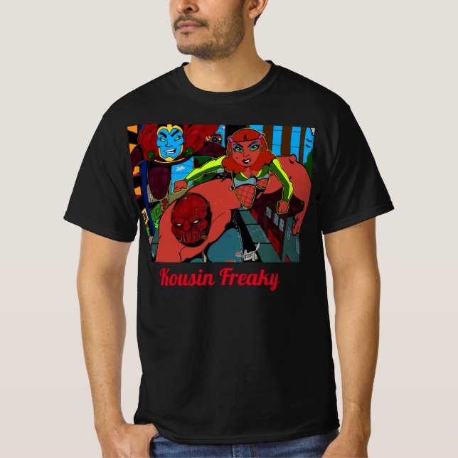 Noel, Tiny, and Ulic T-Shirt (Front)