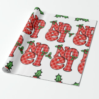 Noel Wrapping Paper