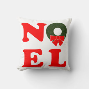 NOEL Wreath Cushion