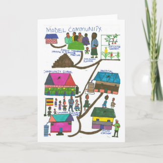 Noeline's Model Community Holiday Card