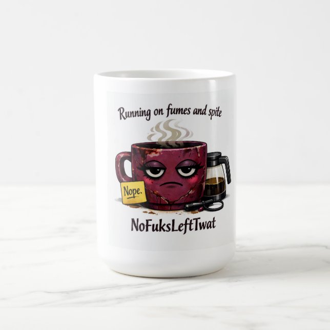 NoFuksLeftTwat Coffee Mug (Center)