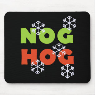 Nog Hog Mouse Mat