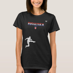 Nogomet Hrvatska Football Soccer Croatia T-Shirt