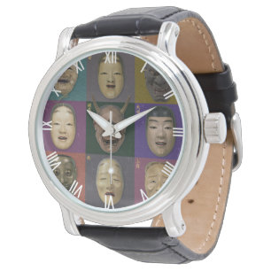 Noh masks colection watch