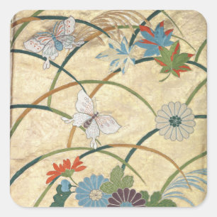 Noh Robe Square Sticker