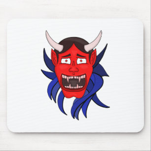 Noh Theatre Hannya Japanese Mouse Mat
