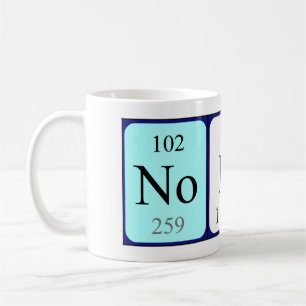 Noham periodic table name mug