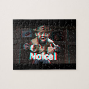 Noice! Badaz Beard 3D Jigsaw Puzzle
