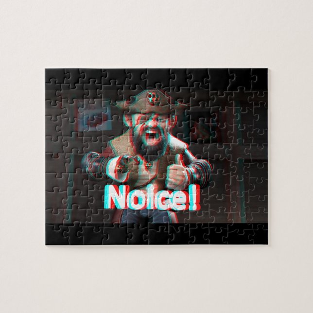 Noice! Badaz Beard 3D Jigsaw Puzzle (Horizontal)
