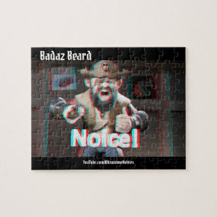 Noice! Badaz Beard 3D Jigsaw Puzzle