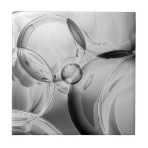 Noir Bubbles Tile
