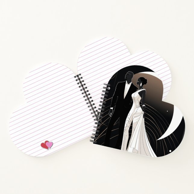 NOIR ELEGANCE #1 NOTEBOOK (Inside)