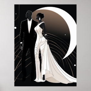 NOIR ELEGANCE #1  POSTER