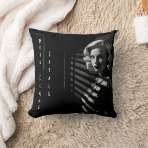 Noir Femme Fatale Cushion