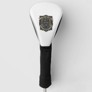 Noir Jazz Cat Cat Dad Gift Idea - Noir Jazz Cat Cl Golf Head Cover