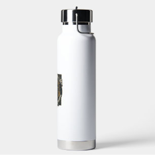 Noir Jazz Cat Cat Dad Gift Idea - Noir Jazz Cat Cl Water Bottle