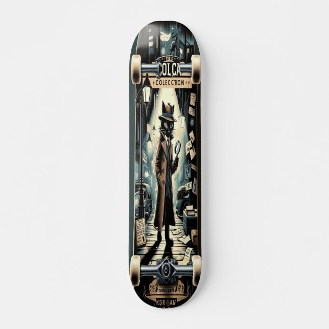 Noir Mystique Skateboard (Front)