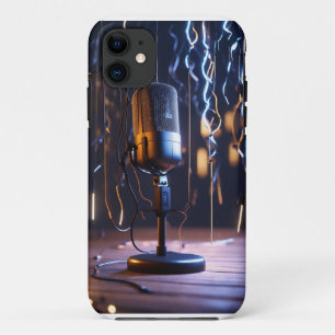 "Noir Nights: The DJ Scene" iPhone 11 Case