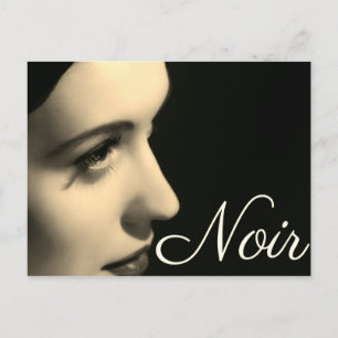 Noir Style Postcard