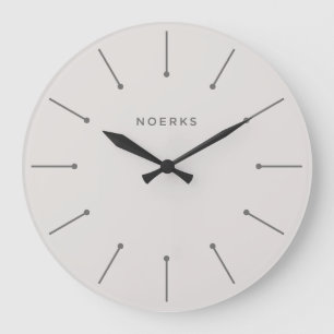 Noirva Minimal Clock