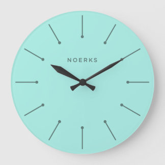 Noirva Minimal Clock