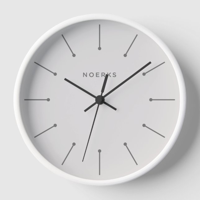 Noirva Minimal Clock (Front)