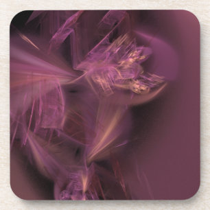 Noise In Burgundy Coaster