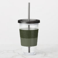 Noise & Smooth Moss Green Tumbler – Customisable