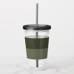 Noise & Smooth Moss Green Tumbler – Customisable