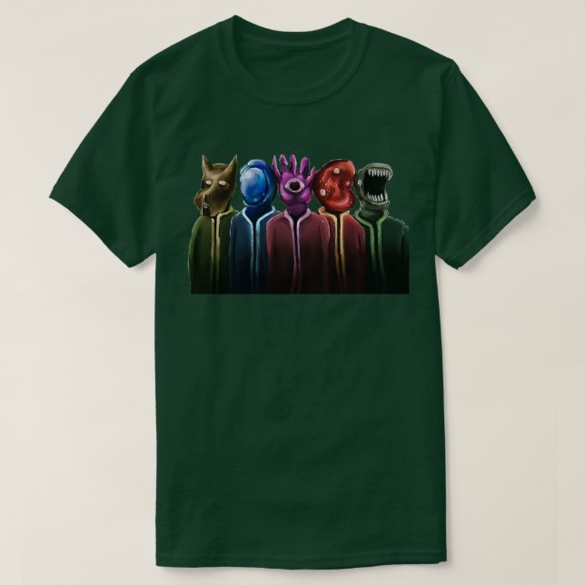 Noita Game Monsters T-Shirt (Design Front)
