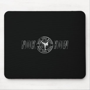 Nok Su Kow The White Kickboxing Warrior Mouse Mat