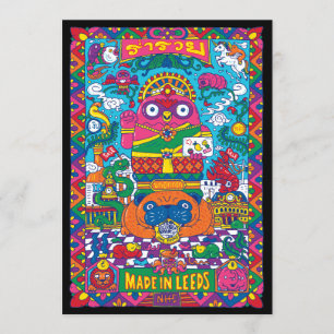 Nokhook Nang Kwak – Thai Goddess Of Wealth Invitation