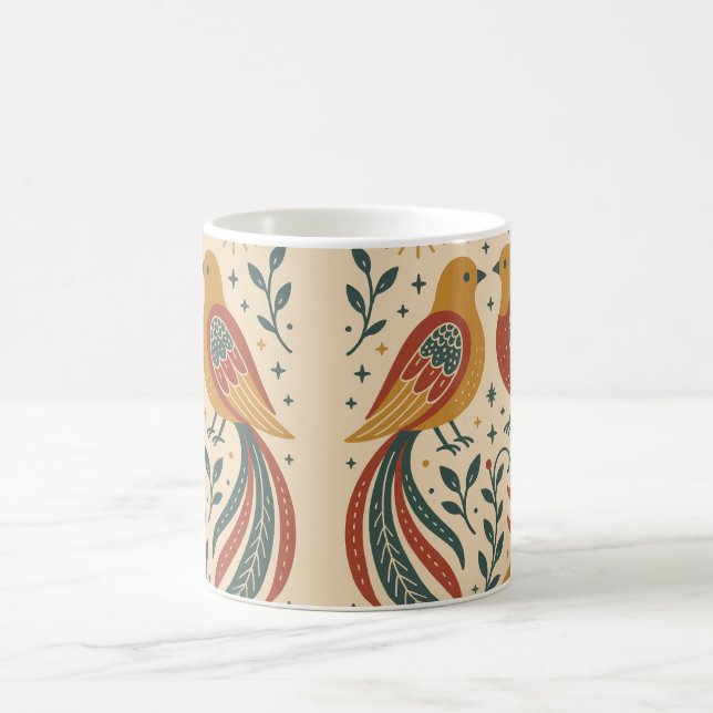 Nokshi Katha : Bird (Pakhi) Coffee Mug (Center)