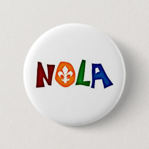 NOLA 6 CM ROUND BADGE