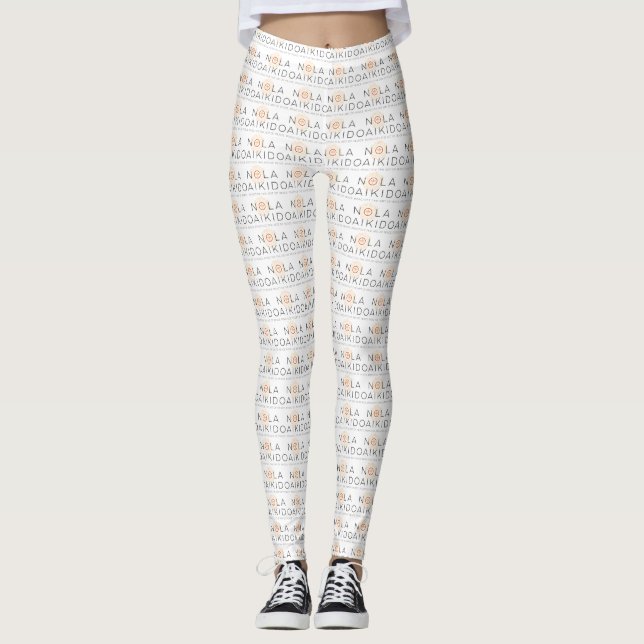 NOLA Aikido Leggings (Front)
