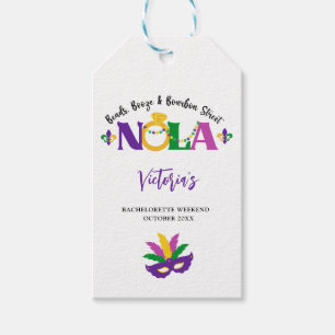 NOLA BACHELORETTE WEEKEND  GIFT TAGS