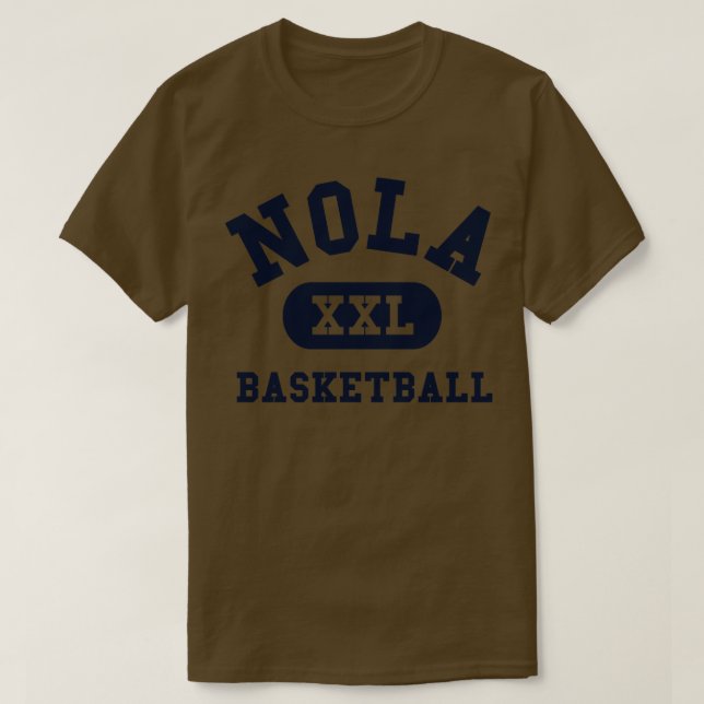 NOLA Basketball TShirt (Design Front)