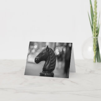 NOLA Hitching Post - Blank Folded Card
