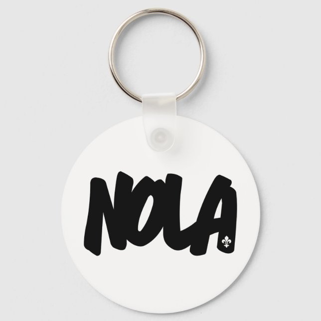 NOLA Letters Key Ring (Front)