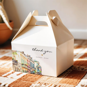 NOLA New Orleans Bourbon Street Mardi Gras Favour Box