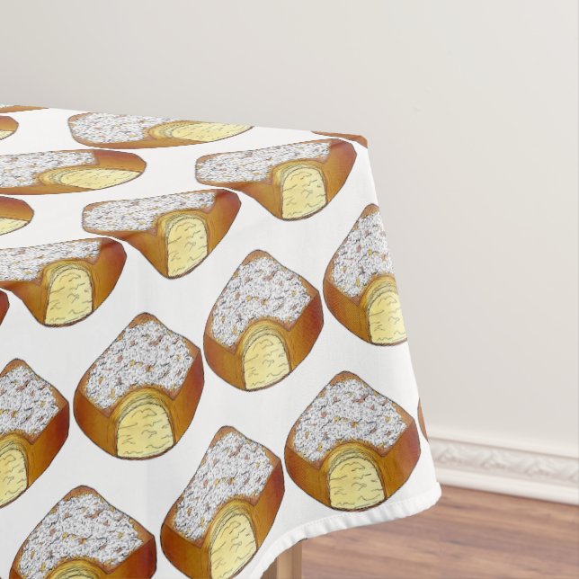 NOLA New Orleans Louisiana LA Beignet Pastry Tablecloth (In Situ)