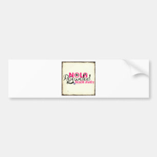 NOLA Rejeweled Logo Bumper Sticker
