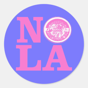 NOLa Water Metre Classic Round Sticker