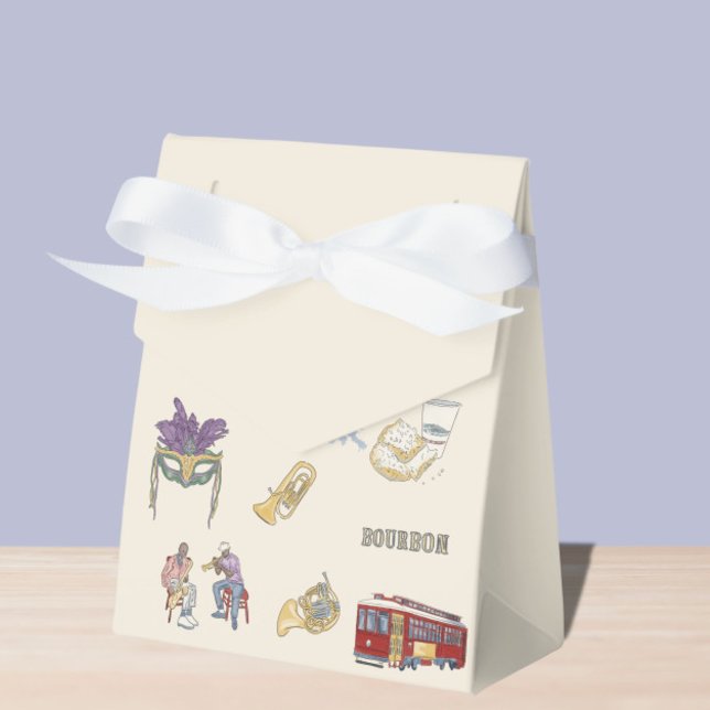 Nola Watercolor  Favour Box (Creator Uploaded)