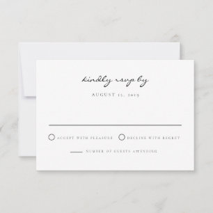 Nola - Watercolor New Orleans Wedding RSVP Card