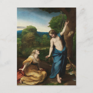 Noli me tangere postcard