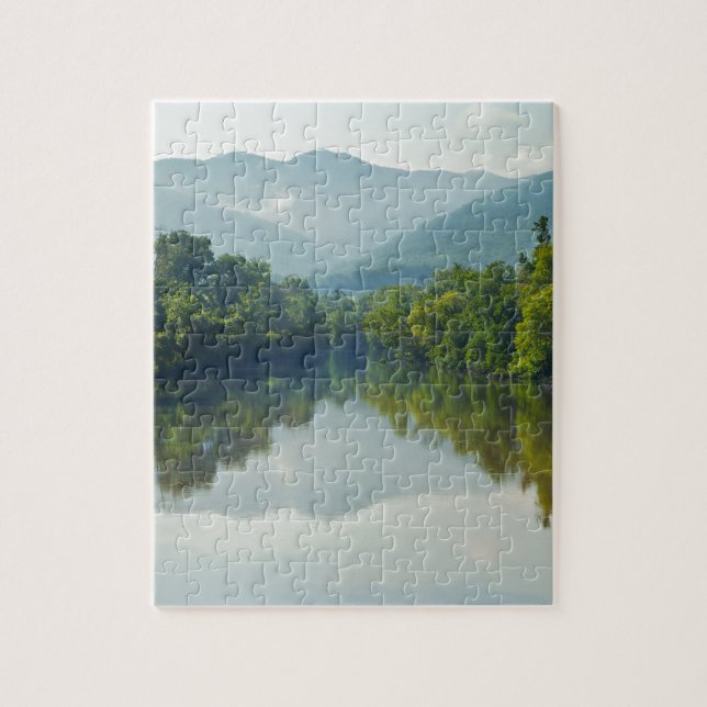 Nolichucky River in East Tennessee Jigsaw Puzzle (Vertical)